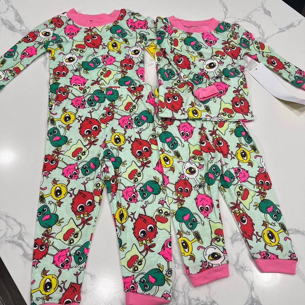 Colorful Cartoon Character Kids Pajama Set
#68